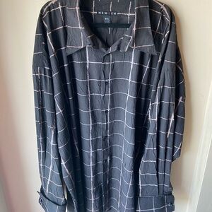 Men’s long sleeve button down shirt